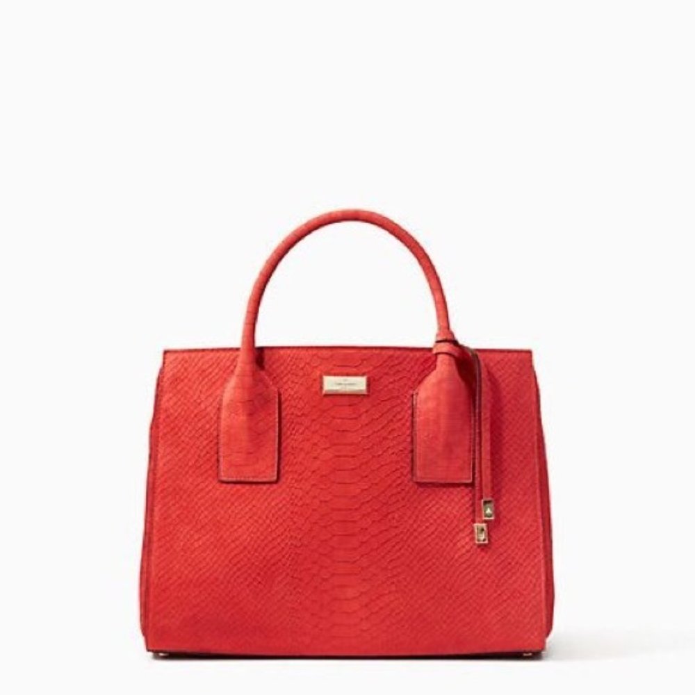 NWT Kate Spade PYTHON Elsie Exotic Street Meriwether